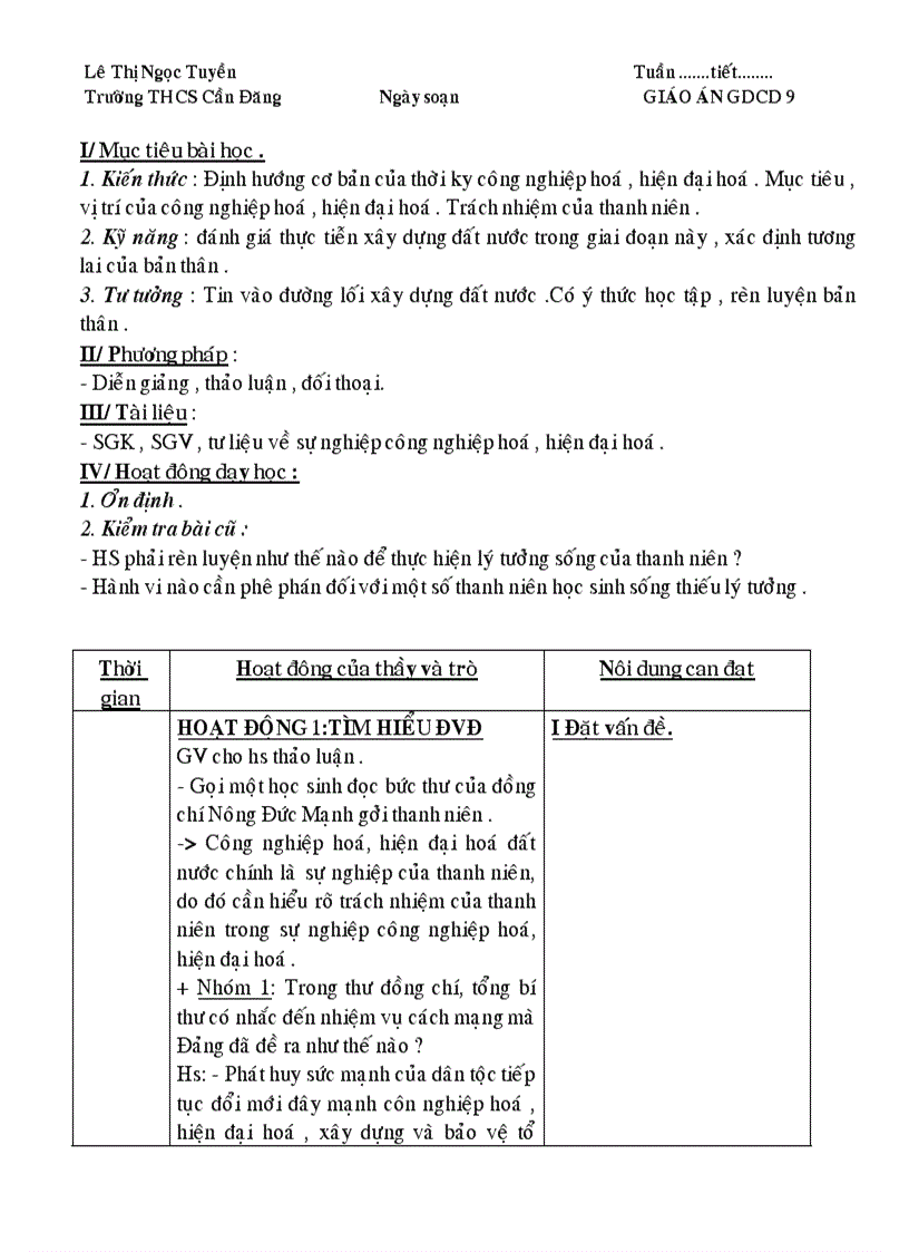 image for page Giáo an gdcd6