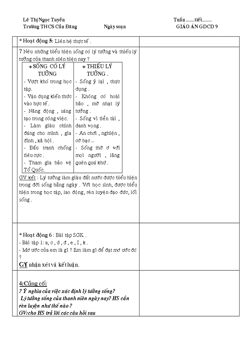 image for page Giáo an gdcd6