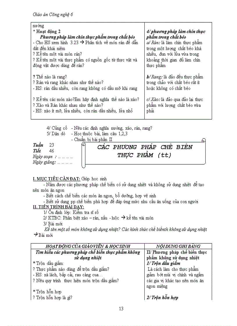 image for page Giao an HK2 08 09