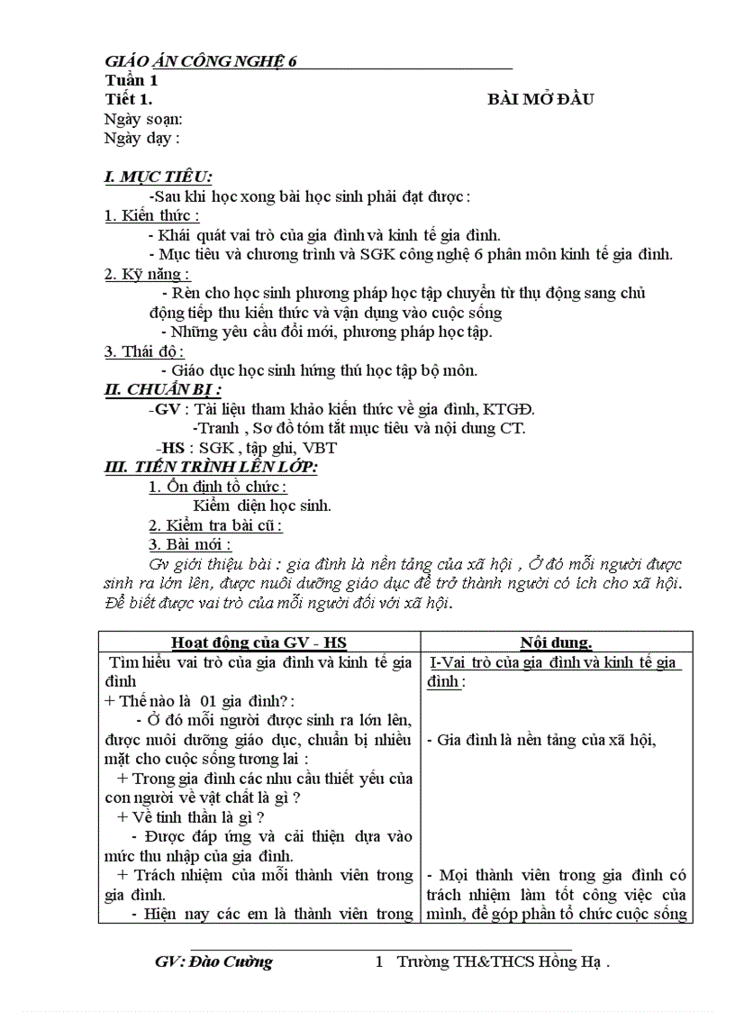 image for page Giáo án theo chuẩn KTKN