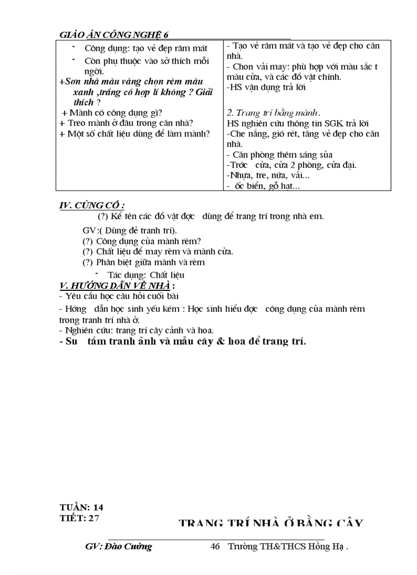 image for page Giáo án theo chuẩn KTKN