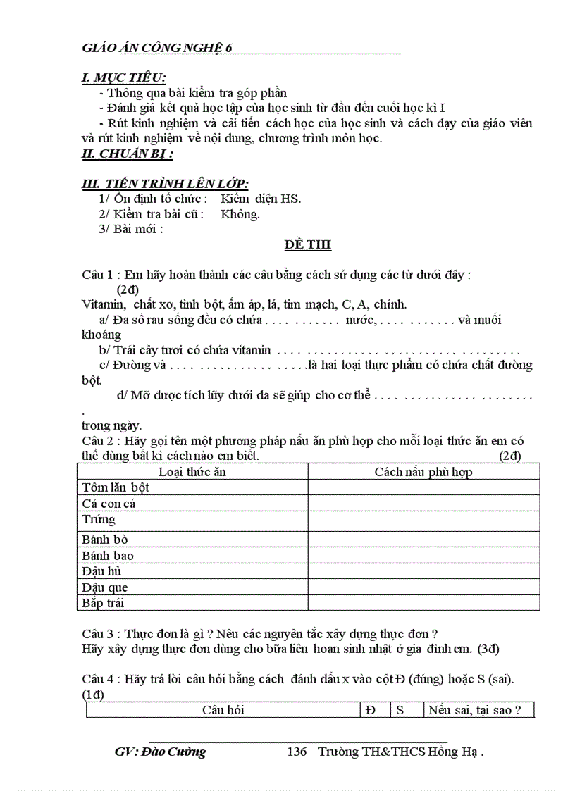 image for page Giáo án theo chuẩn KTKN