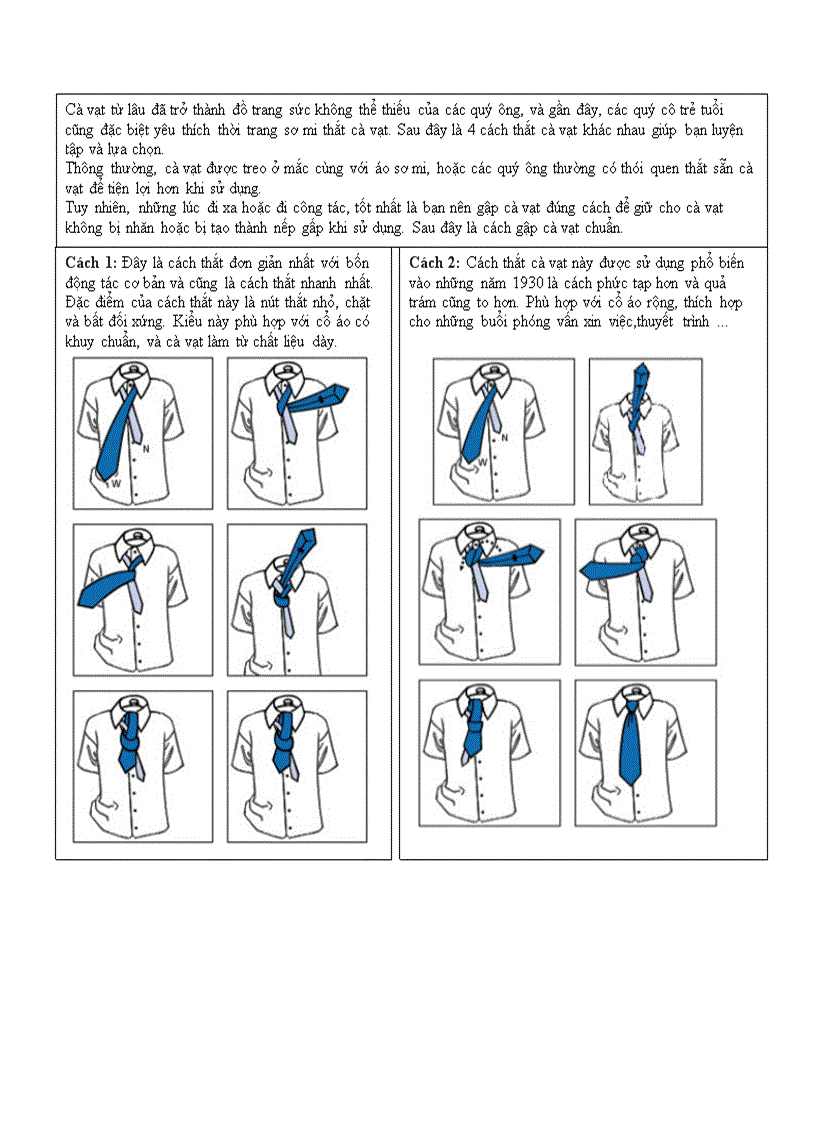image for page Hướng dẫn cách thắt Cavat