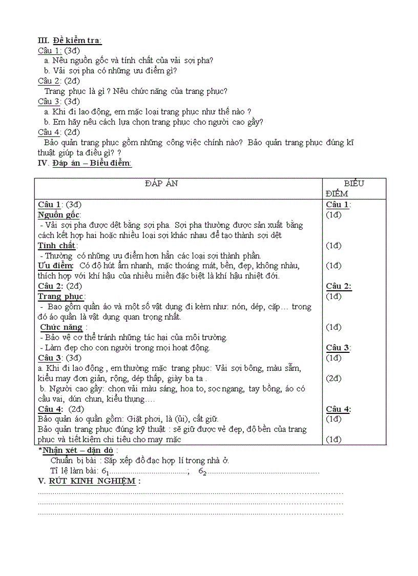 image for page Kiểm tra 1 tiết công nghệ 6