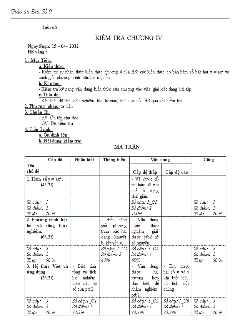 image for page Kiểm tra chương 4