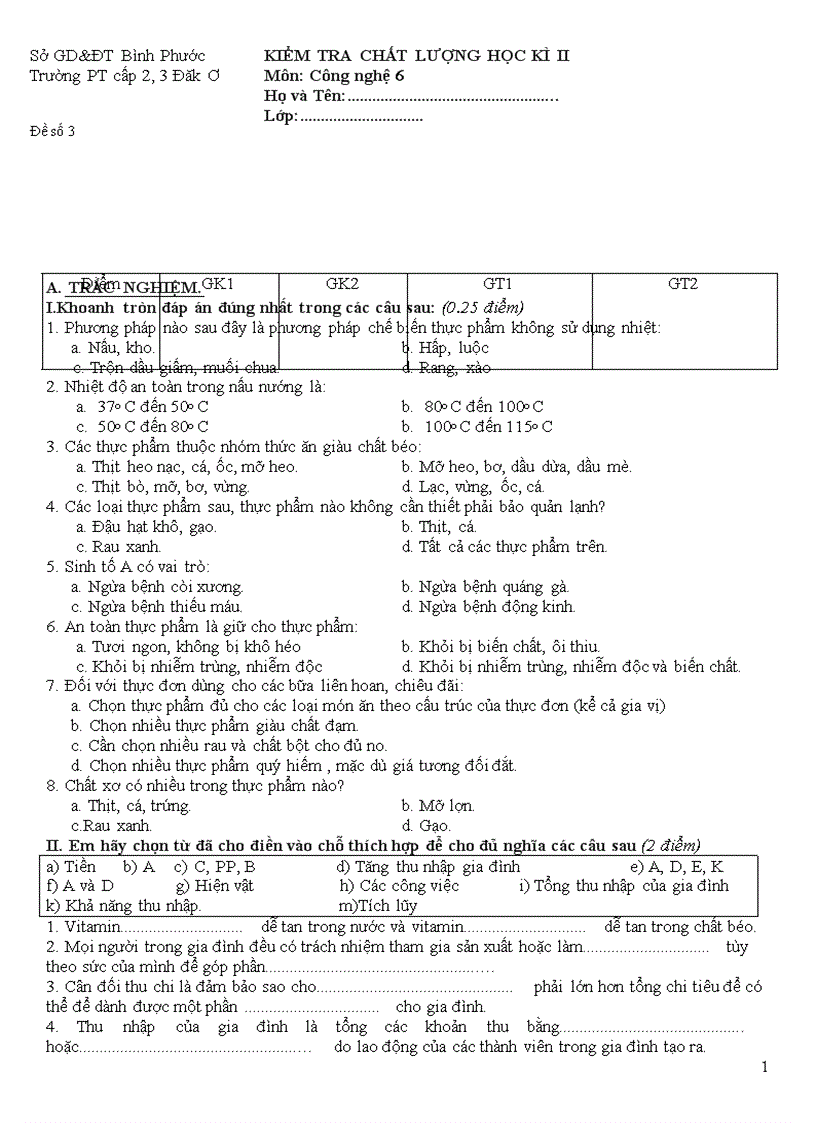 image for page Kiểm tra học kì II số 3