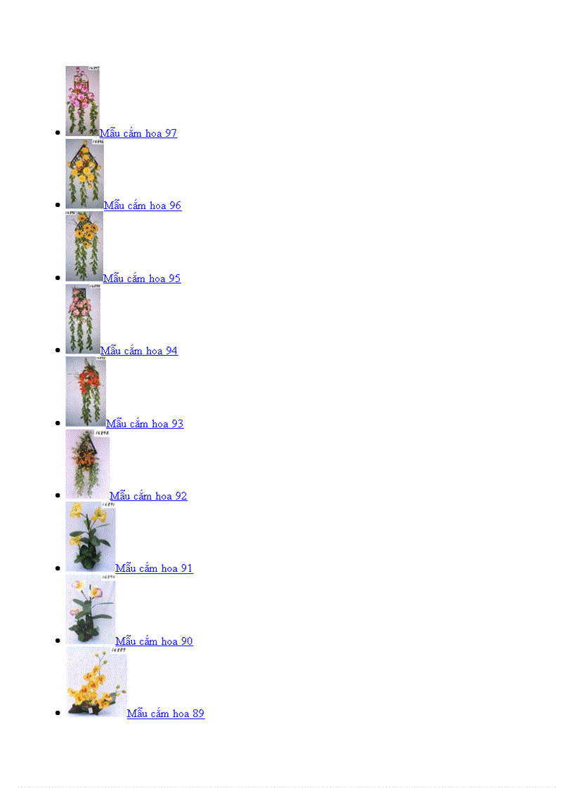 image for page Mẫu cắm hoa trong Công Nghệ 6 7 8 9