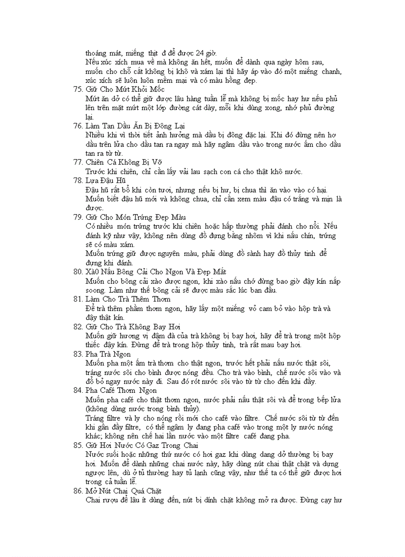 image for page Mẹo vặt nấu ăn