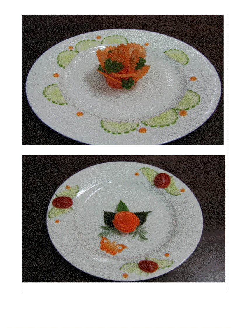 image for page Nghệ thuật trang trí món ăn