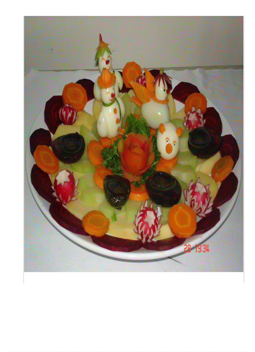 image for page Nghệ thuật trang trí món ăn