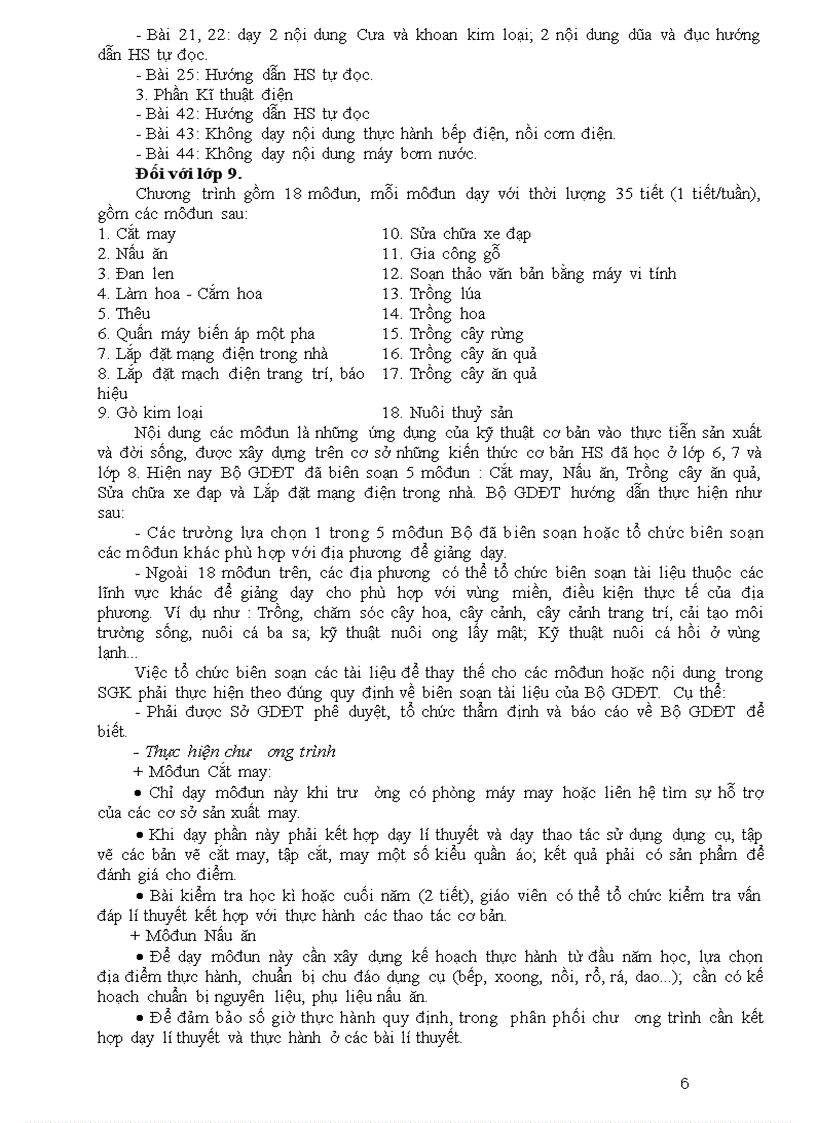 image for page Phân phối chương trình mới