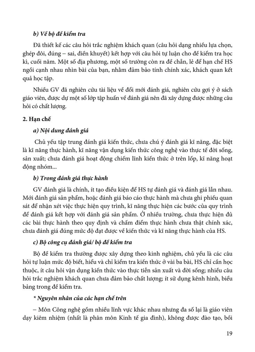 image for page Tài liệu Đổi mới KT ĐG môn Công Nghệ THCS