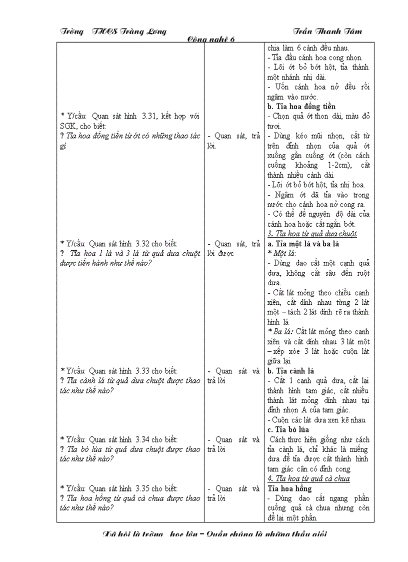 Tiết 58 chất lượng