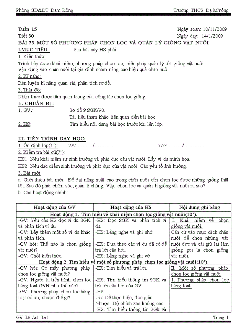 image for page Chọn lọc và quản lí giống vật nuôi