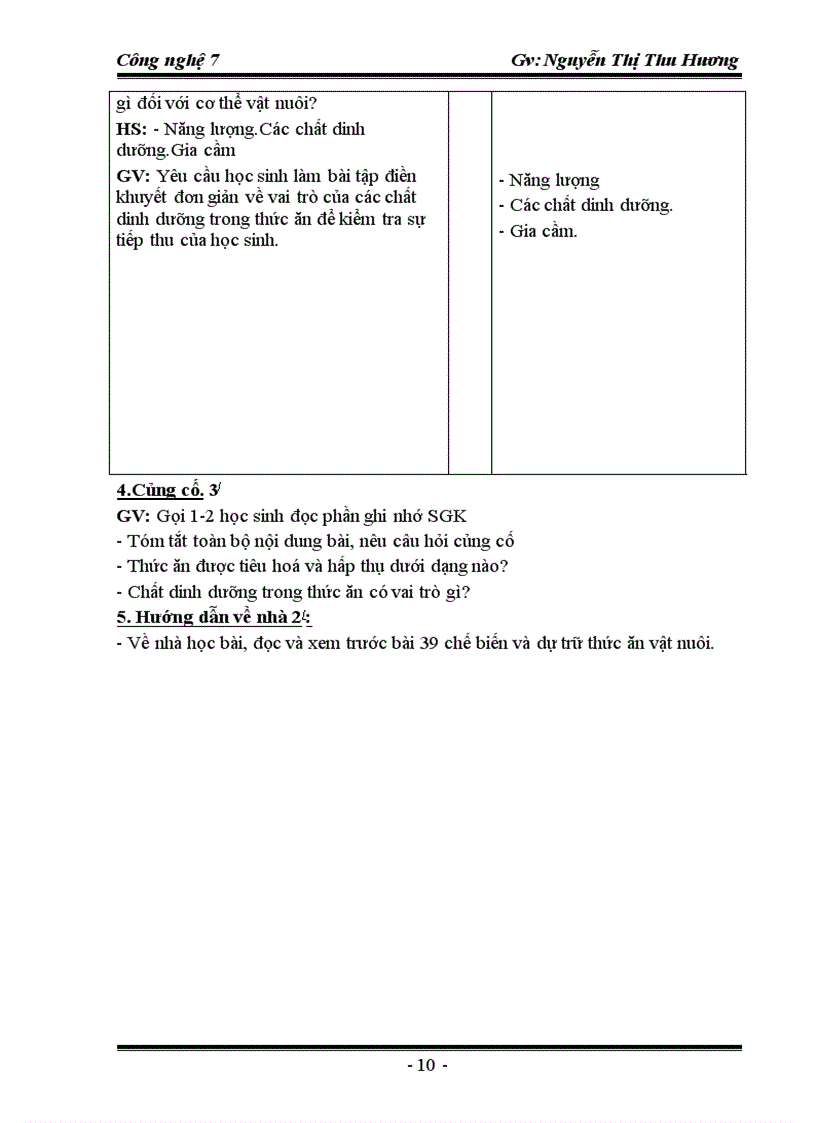 image for page Công nghệ 7 HKII