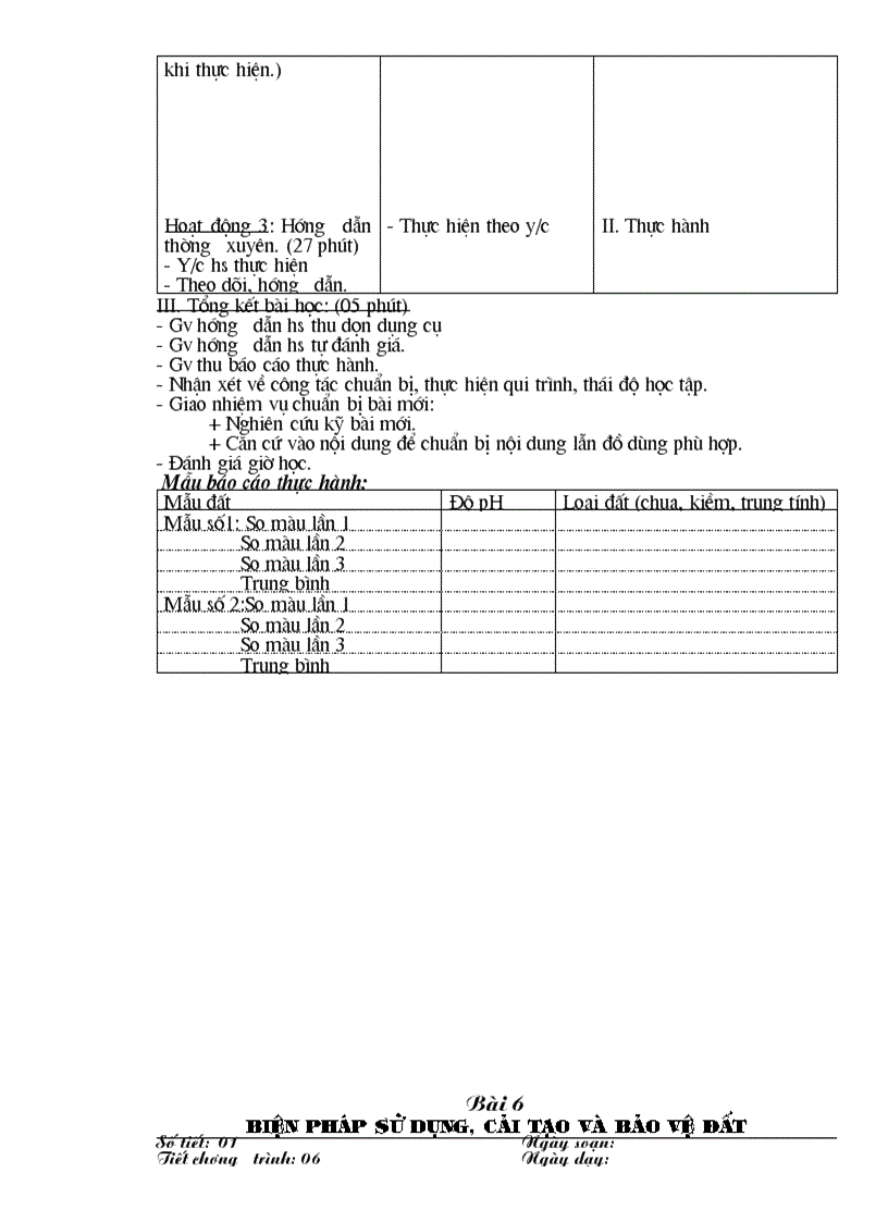 image for page Công nghệ 7 kỳ I 09 10