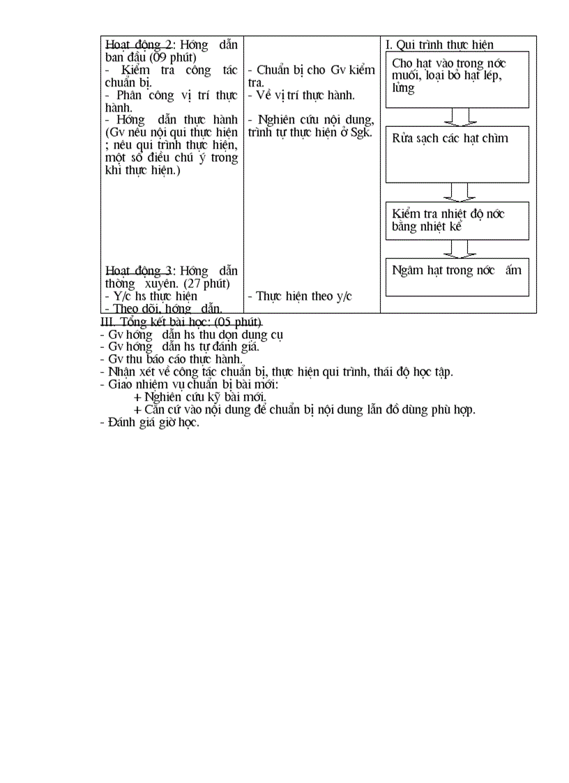 image for page Công nghệ 7 kỳ I 09 10