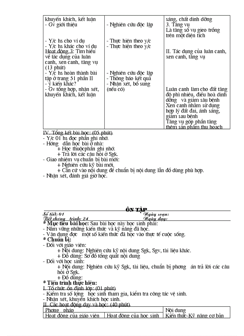 image for page Công nghệ 7 kỳ I 09 10