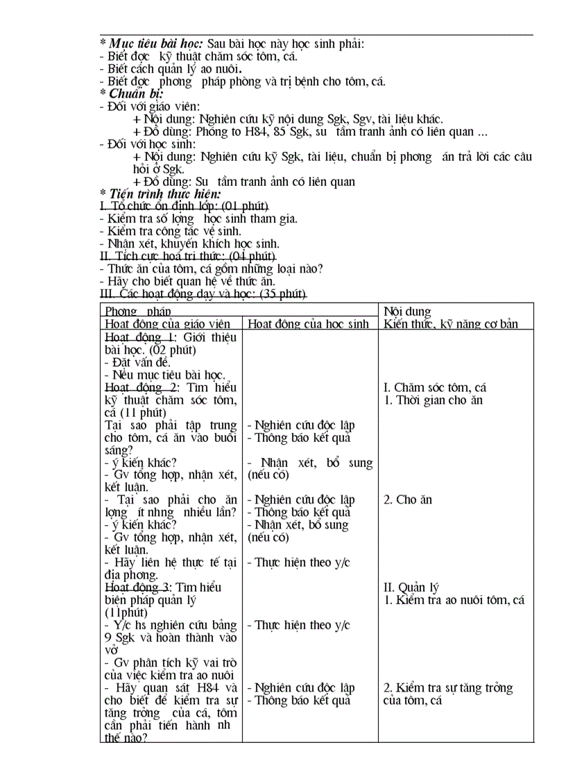 image for page Công nghệ 7 kỳ II 09 10