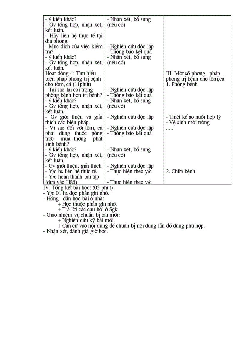 image for page Công nghệ 7 kỳ II 09 10