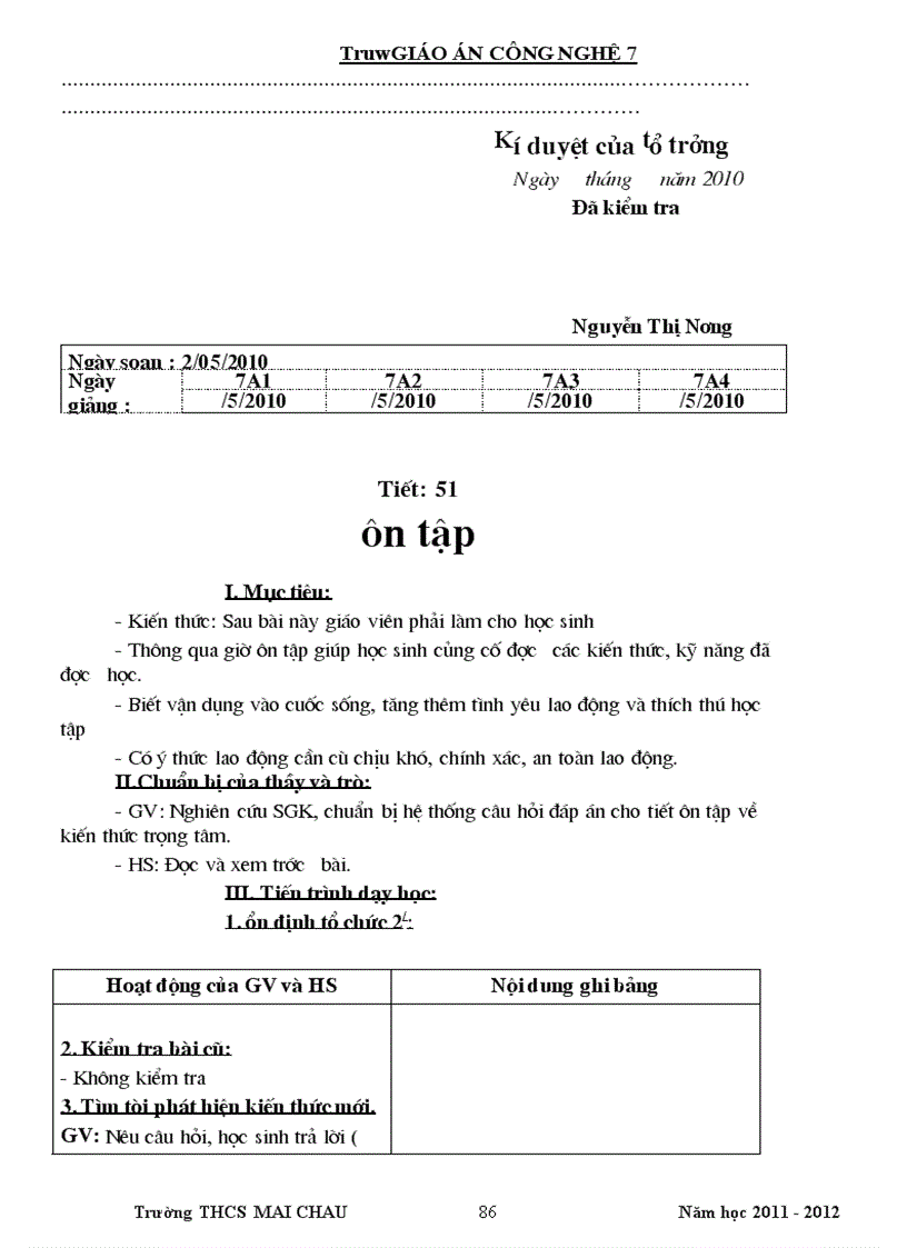 image for page Cong nghe lop 7