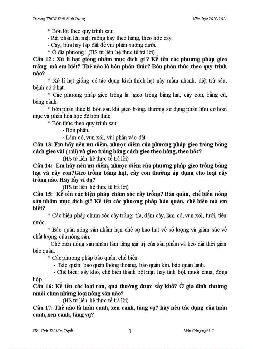 image for page Đề cương ôn tập học kì i