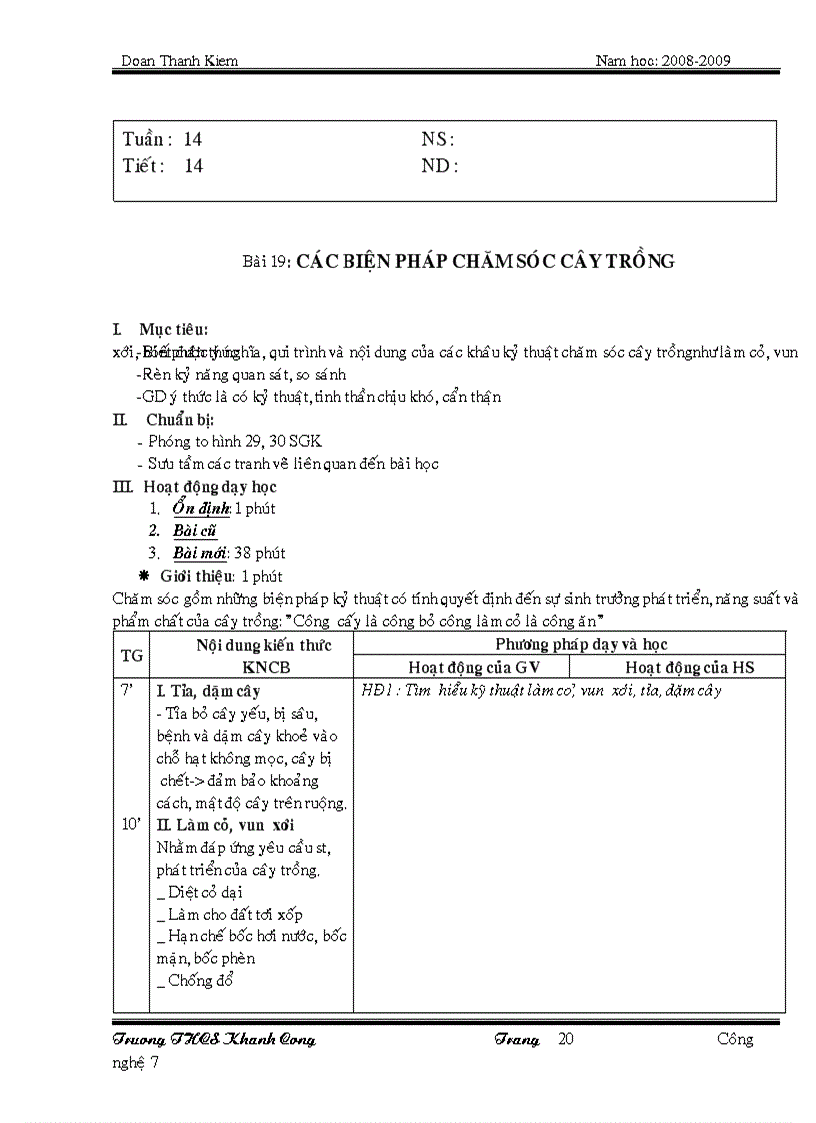 image for page Giáo án 7 trọn bộ