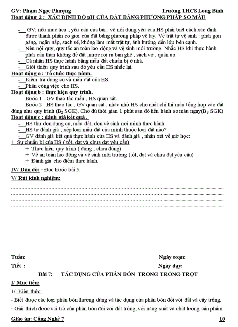 image for page Giáo án CN 7 cả năm đầy đủ