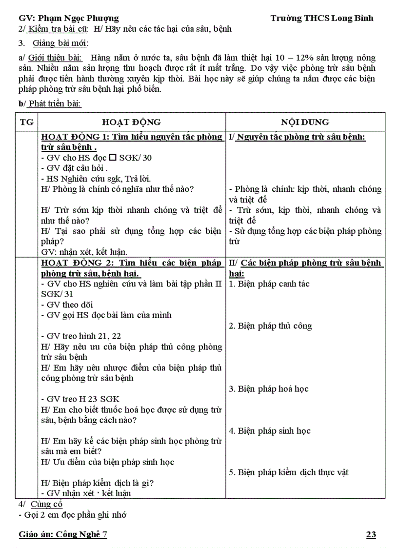 image for page Giáo án CN 7 cả năm đầy đủ