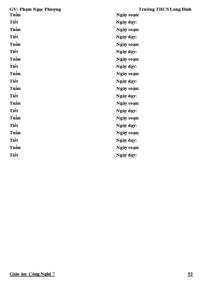 image for page Giáo án CN 7 cả năm đầy đủ