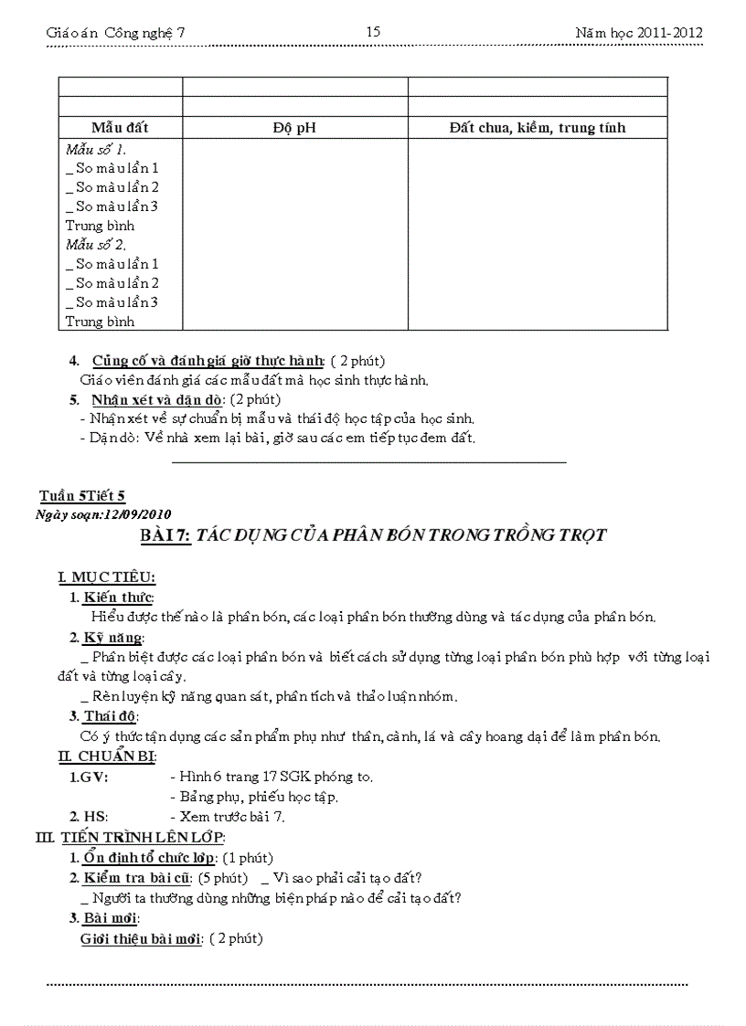 image for page Giáo án cn 7 cả năn 3 cột theo cktkn