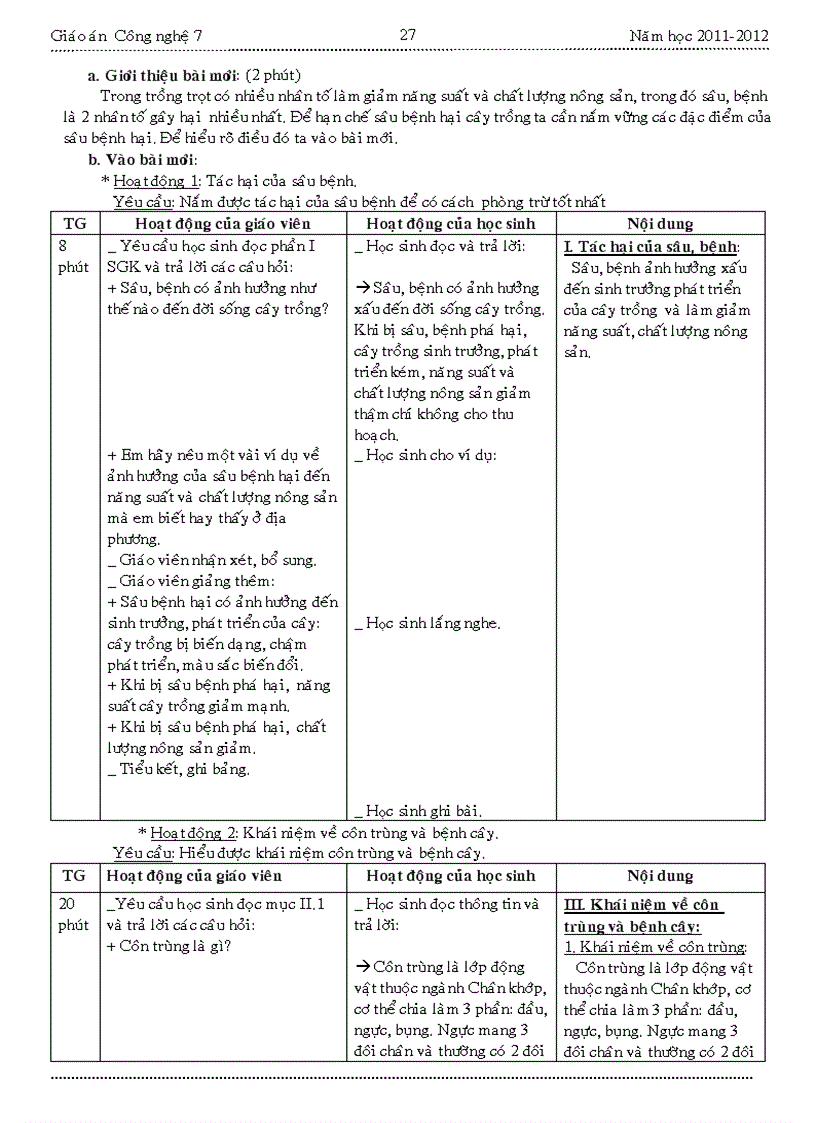 image for page Giáo án cn 7 cả năn 3 cột theo cktkn