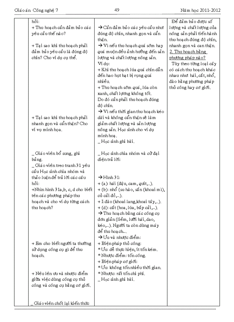 image for page Giáo án cn 7 cả năn 3 cột theo cktkn