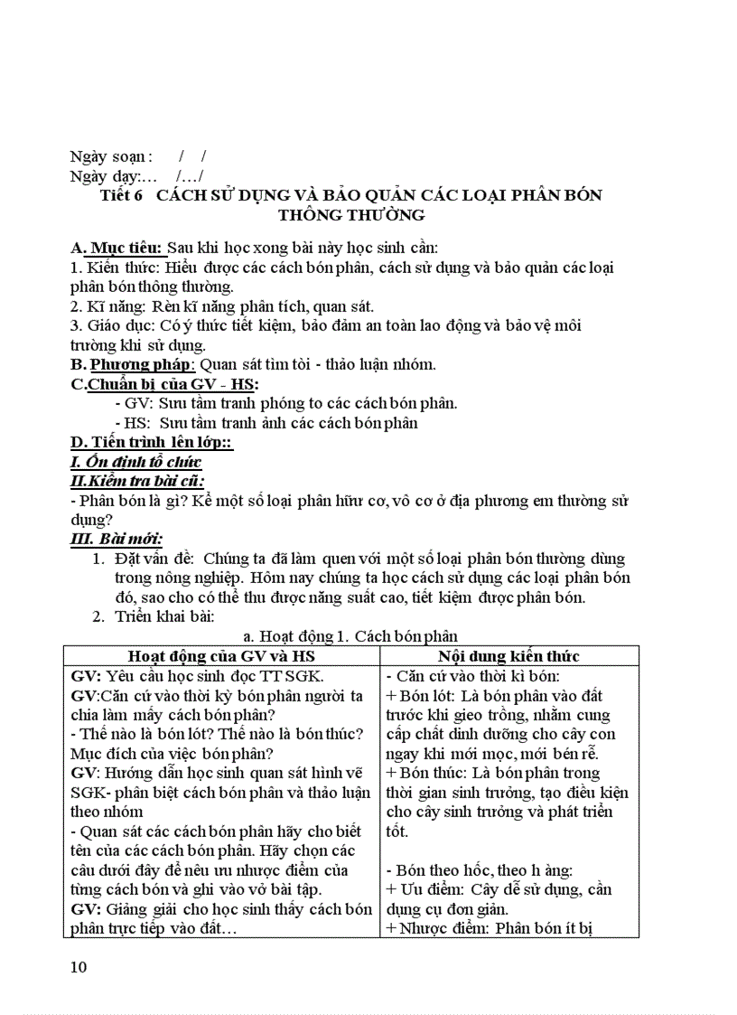 image for page Giáo án cn 7 năm 2011 2012