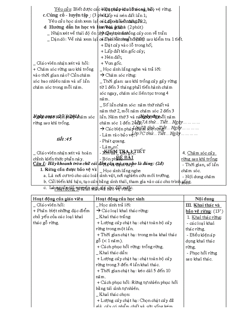 image for page Giao an cn 7 theo 961 ki 2