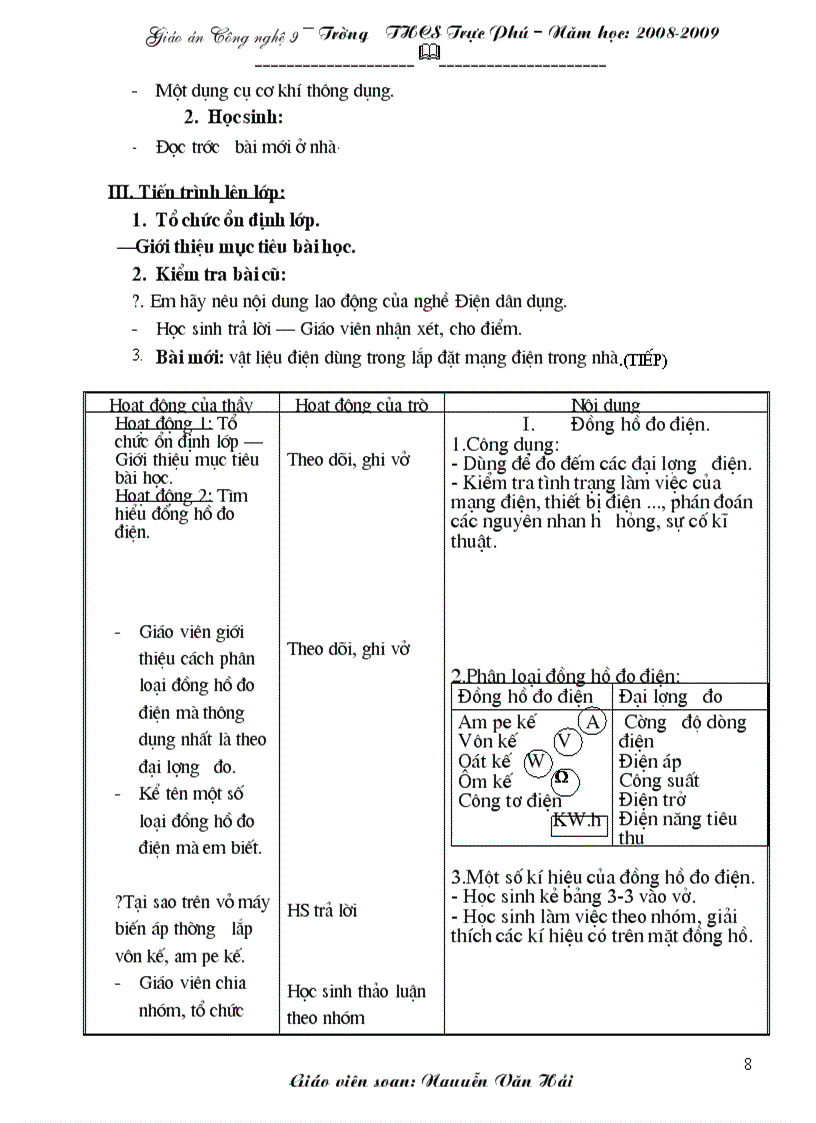 image for page Giao an CN 9 cuc hay