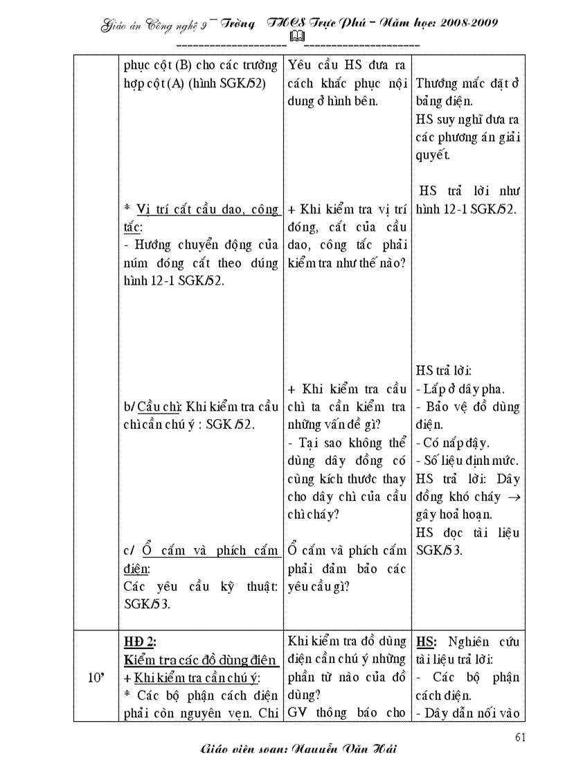 image for page Giao an CN 9 cuc hay