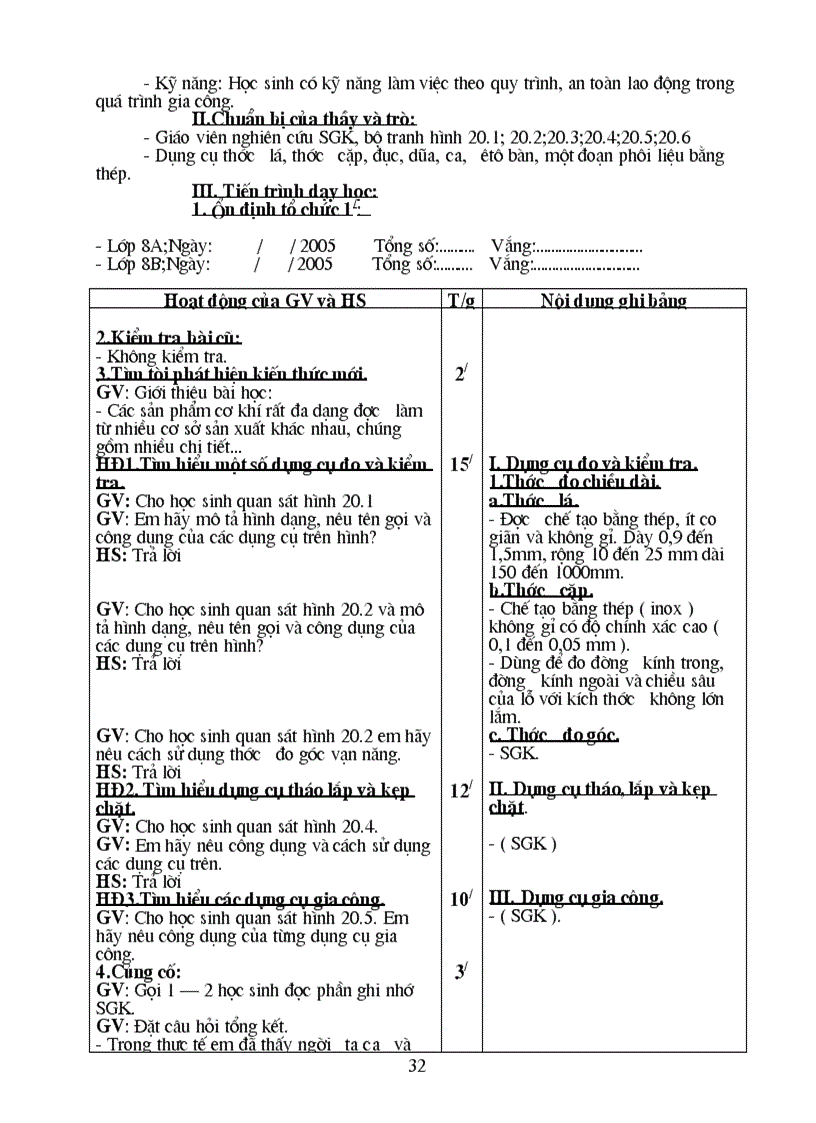 image for page Giáo án CN CN Cực hay