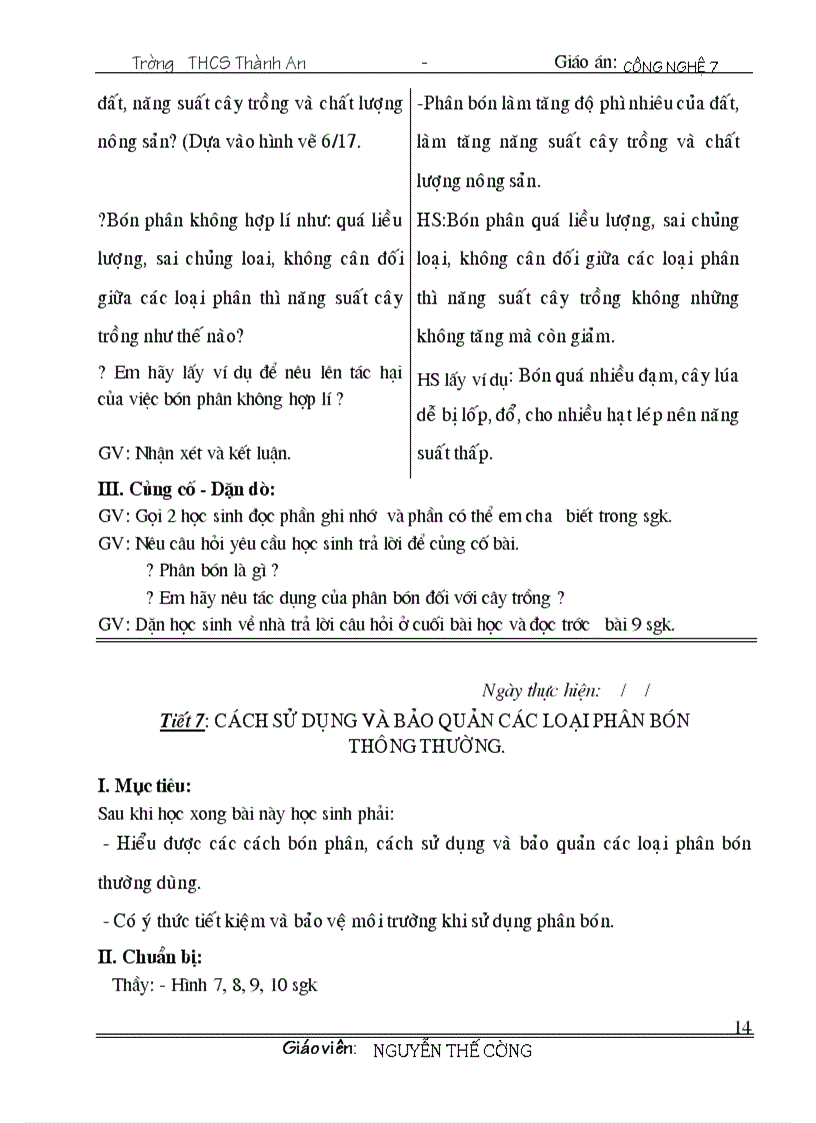 image for page Giao an CN7 08 09 T An