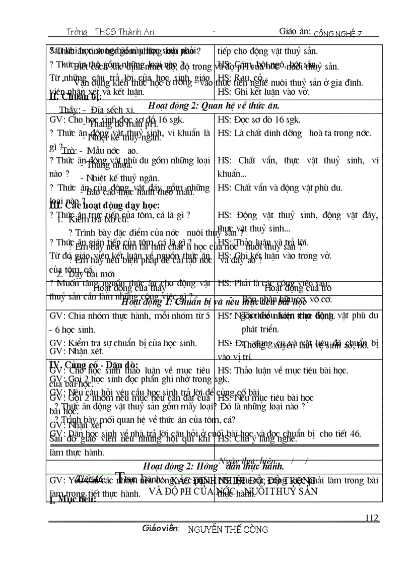 image for page Giao an CN7 08 09 T An