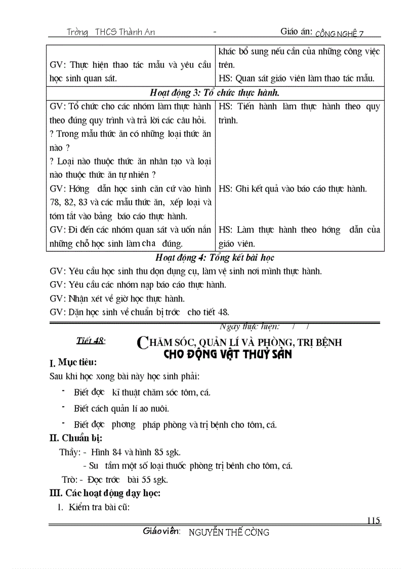 image for page Giao an CN7 08 09 T An