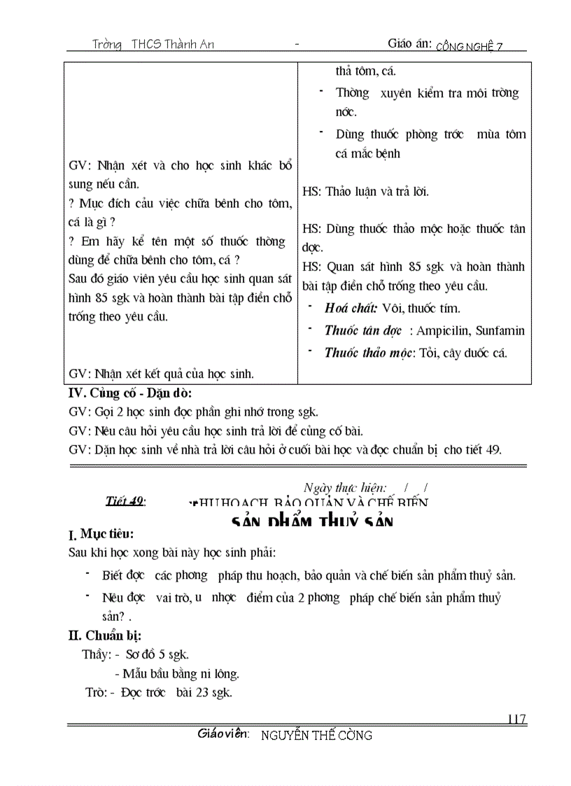 image for page Giao an CN7 08 09 T An