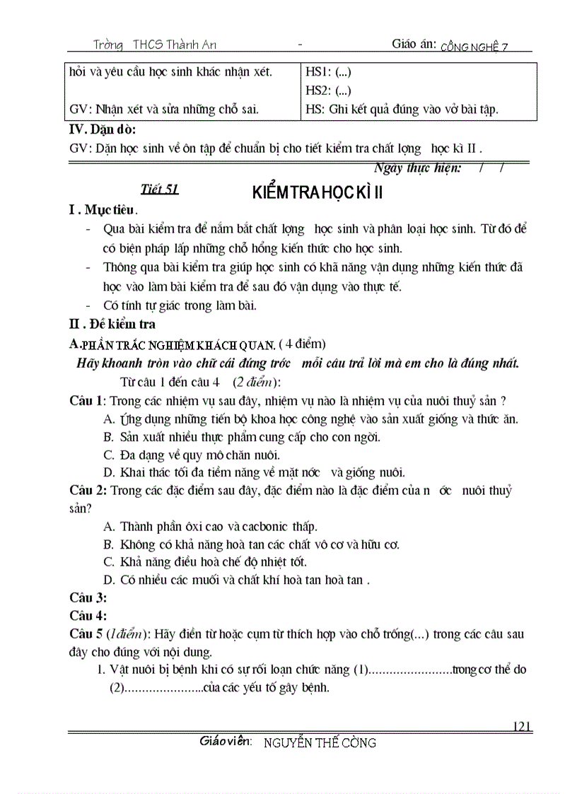 image for page Giao an CN7 08 09 T An