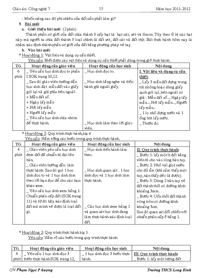 image for page Giáo án CN7 3 CỘT