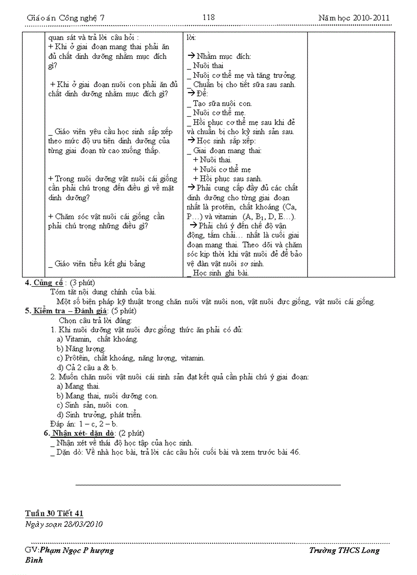 image for page Giáo án CN7 3 CỘT