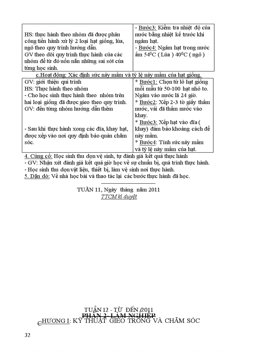 image for page Giáo án CN7 năm học 2011 2012