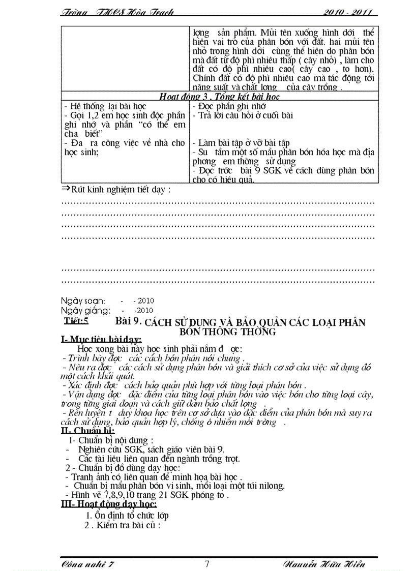 image for page Giao an CN7 HKI H2