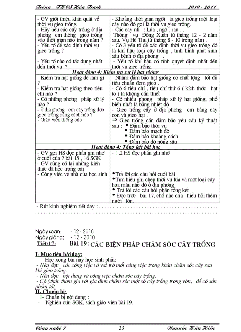 image for page Giao an CN7 HKI H2