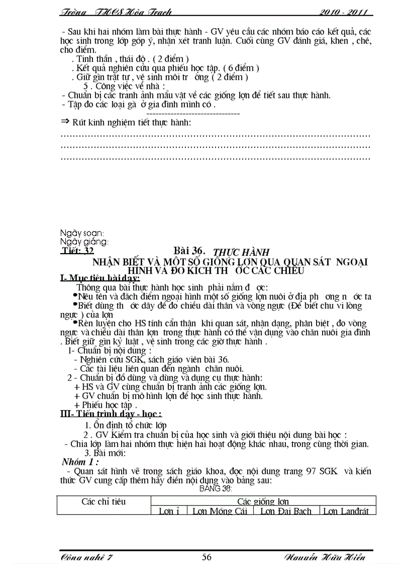 image for page Giao an CN7 HKI H2