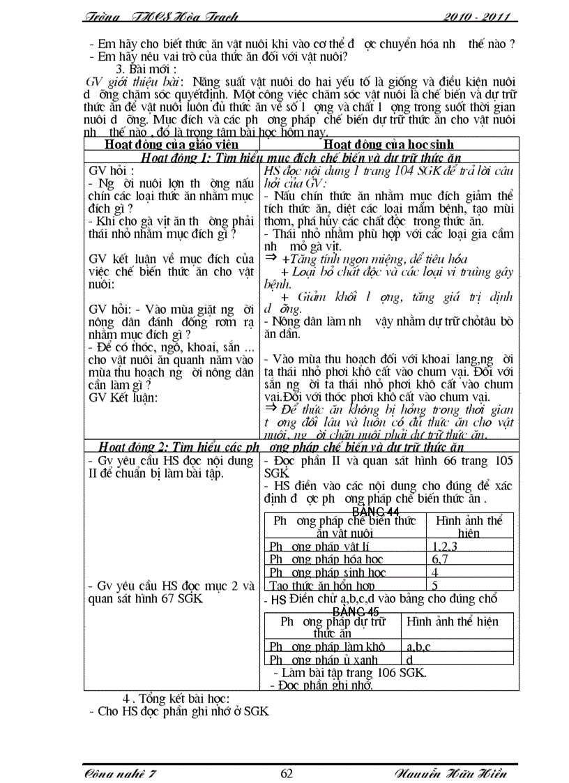 image for page Giao an CN7 HKI H2